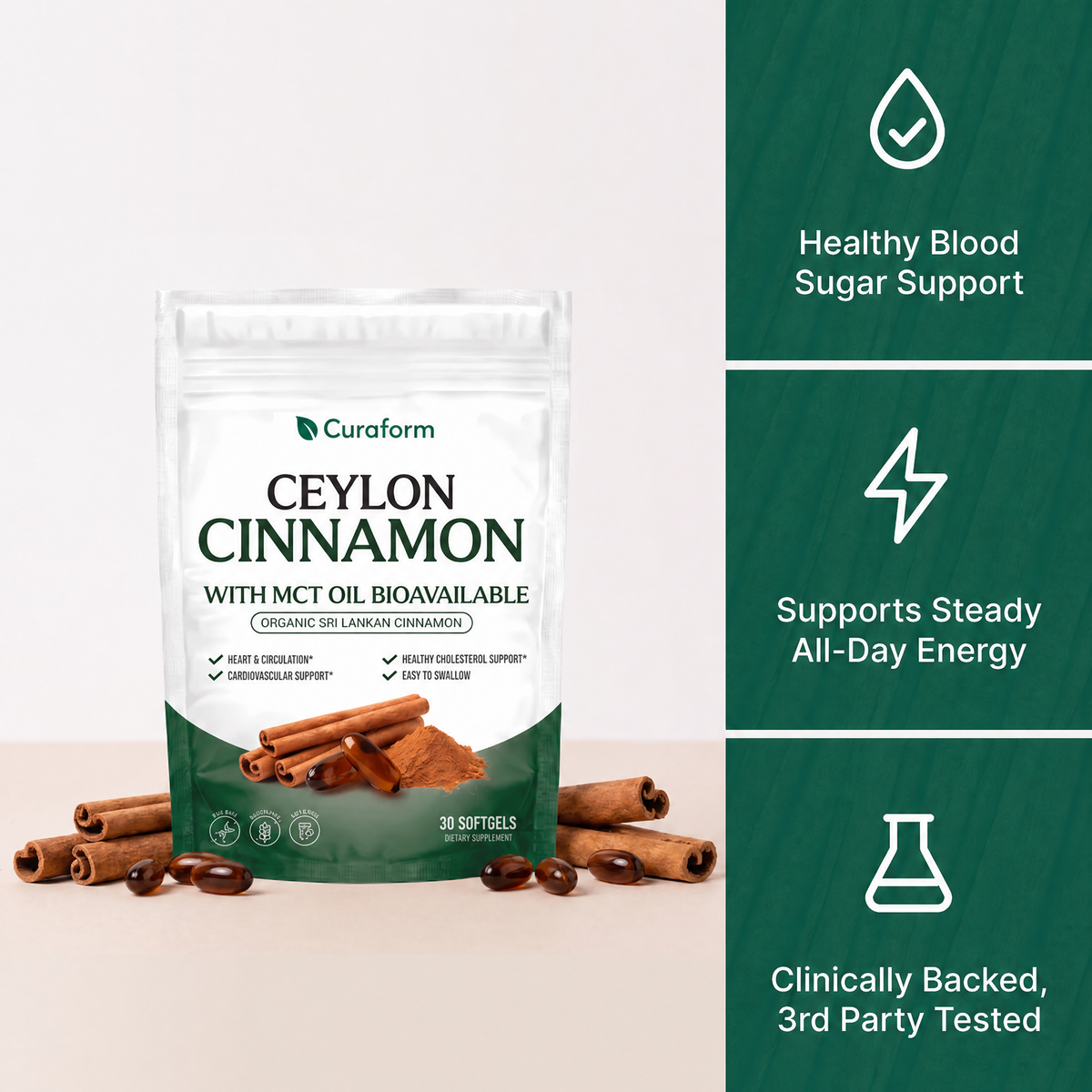 Curaform® Ceylon Cinnamon
